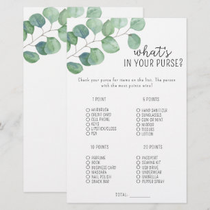 Eucalyptus - What's in your purse game