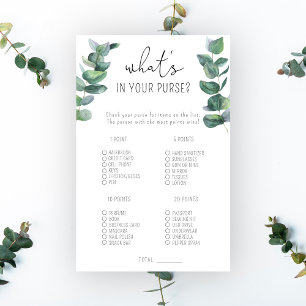 Eucalyptus - What's in your purse game