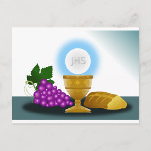 eucharist postcard