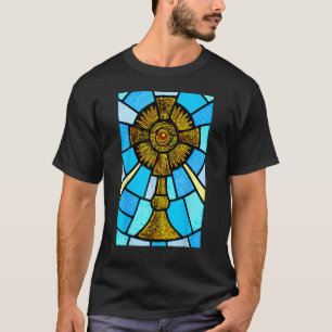 Eucharistic Adoration Blessed Sacrament Eucharist  T-Shirt
