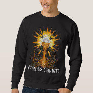 Eucharistic Adoration Traditional Latin Mass Catho Sweatshirt