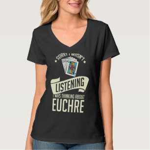 Euchre Card Game Rules Player Deck Table Strategy T-Shirt