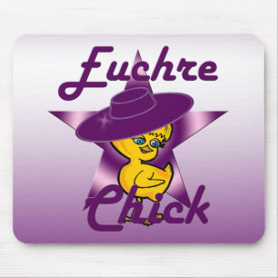 Euchre Chick #9 Mouse Mat