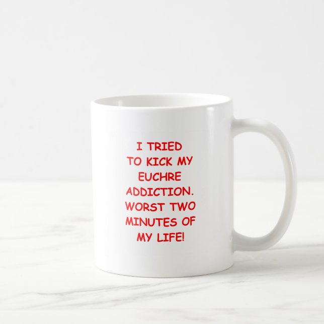 euchre coffee mug (Right)