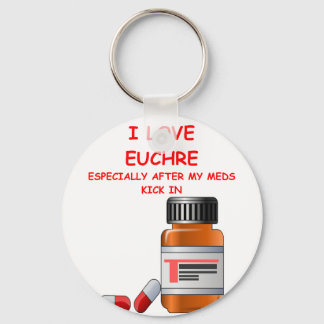 EUCHRE KEY RING