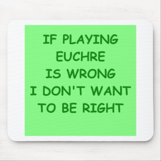 euchre mouse mat