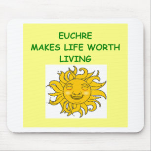 euchre mouse mat