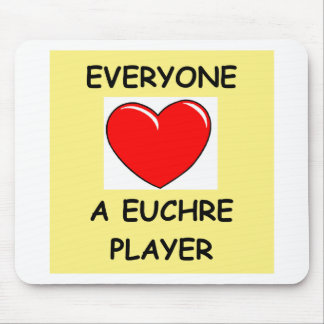 euchre mouse mat