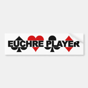 Euchre Player bumpersticker Bumper Sticker