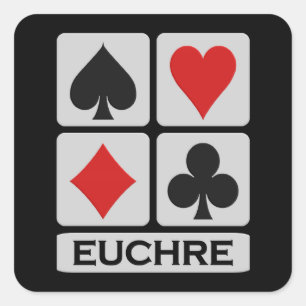 Euchre stickers