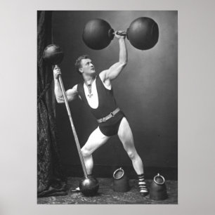 Eugen Sandow - Father of Modern Bodybuilding Poster
