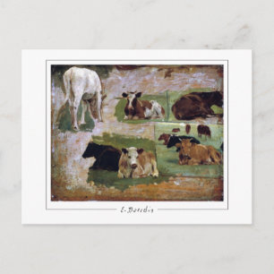 Eugène Boudin #463 - Fine Art Postcard