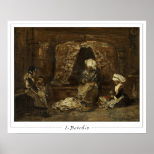 Eugène Boudin Zedign Art Poster #19-2