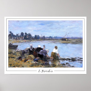 Eugène Boudin Zedign Art Poster #233