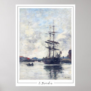 Eugène Boudin Zedign Art Poster #418-2