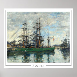 Eugène Boudin Zedign Art Poster #8