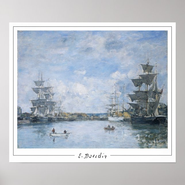 Eugène Boudin Zedign Art Poster #9 (Front)