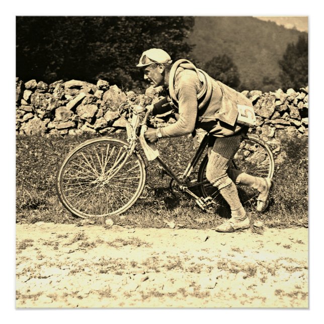 Eugene Christophe Tour de France 1922 Aubisque  Poster (Front)