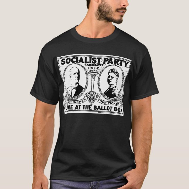 Eugene Debs Campaign Poster T-shirt (Front)