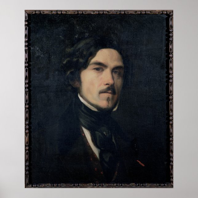 Eugene Delacroix  1840 Poster (Front)