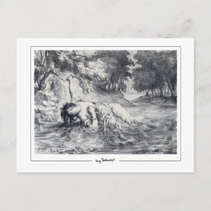 Eugène Delacroix #245 - Fine Art Postcard