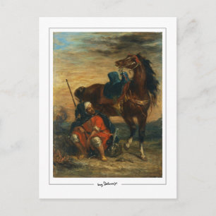 Eugène Delacroix #4 - Fine Art Postcard