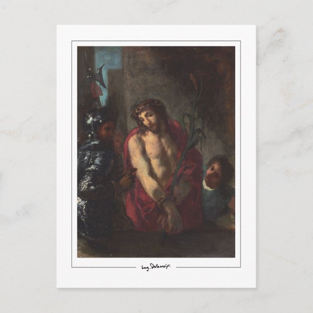 Eugène Delacroix #527 - Fine Art Postcard (Front)