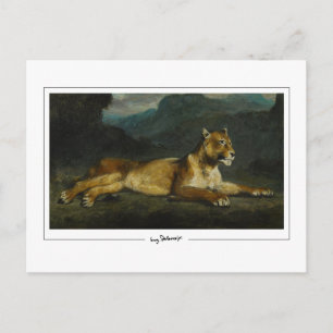 Eugène Delacroix #603 - Fine Art Postcard