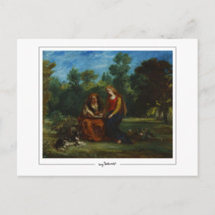 Eugène Delacroix #627 - Fine Art Postcard