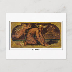 Eugène Delacroix #720 - Fine Art Postcard