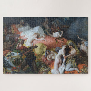 Eugène Delacroix – La Mort de Sardanapale Jigsaw Puzzle