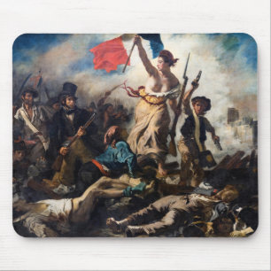 Eugene Delacroix - Liberty Leading The People Mouse Mat