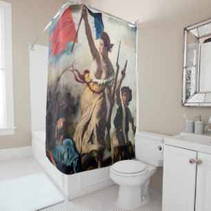 Eugene Delacroix - Liberty Leading The People Shower Curtain