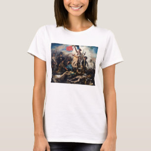 Eugene Delacroix - Liberty Leading The People T-Shirt