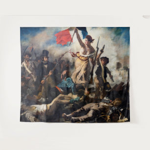 Eugene Delacroix - Liberty Leading The People Tapestry