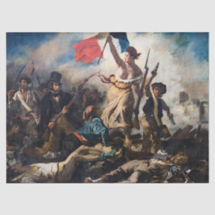 Eugene Delacroix - Liberty Leading The People Tissue Paper