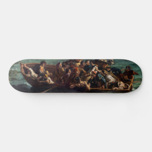 Eugene Delacroix - The Shipwreck of Don Juan Skateboard
