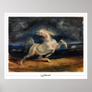 Eugène Delacroix Zedign Art Poster #175