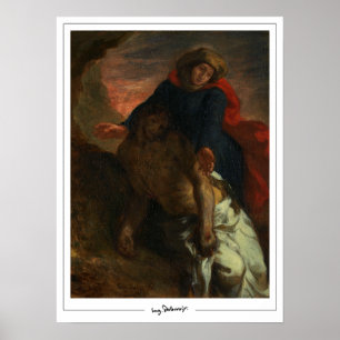 Eugène Delacroix Zedign Art Poster #249