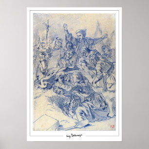 Eugène Delacroix Zedign Art Poster #323