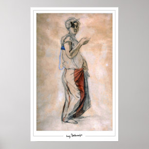 Eugène Delacroix Zedign Art Poster #367