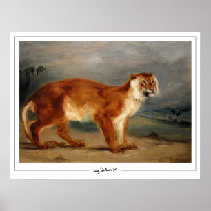 Eugène Delacroix Zedign Art Poster #491