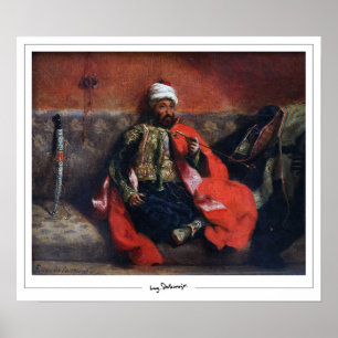 Eugène Delacroix Zedign Art Poster #713