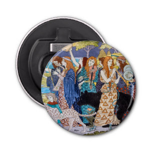 Eugene Grasset - Harmony Decorative Panel Bottle Opener