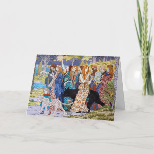 Eugene Grasset - Harmony Decorative Panel Card