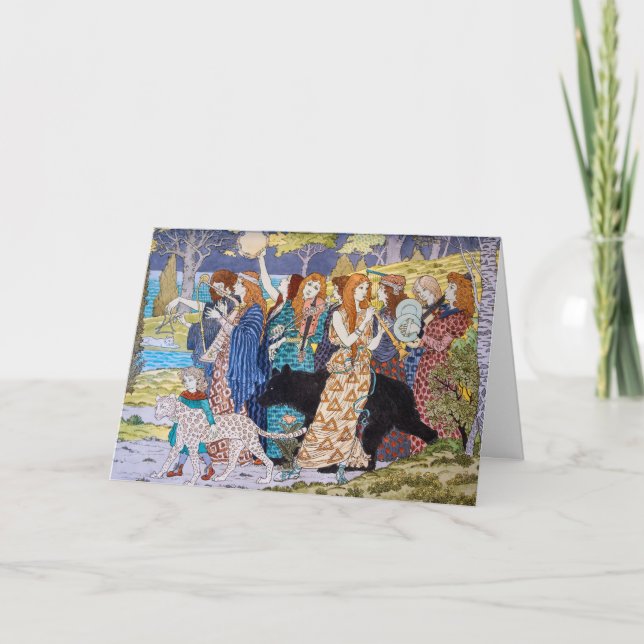 Eugene Grasset - Harmony Decorative Panel Card (Front)