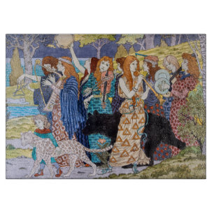 Eugene Grasset - Harmony Decorative Panel Cutting Board