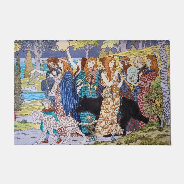 Eugene Grasset - Harmony Decorative Panel Doormat (Front)