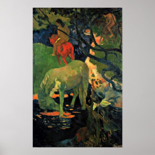 Eugene Henri Paul Gauguin - Der Schimmel Poster