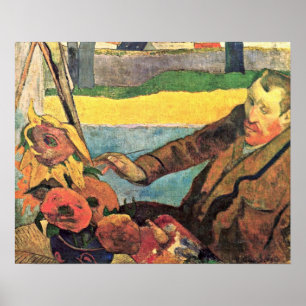Eugene Henri Paul Gauguin - Van Gogh Painting Poster